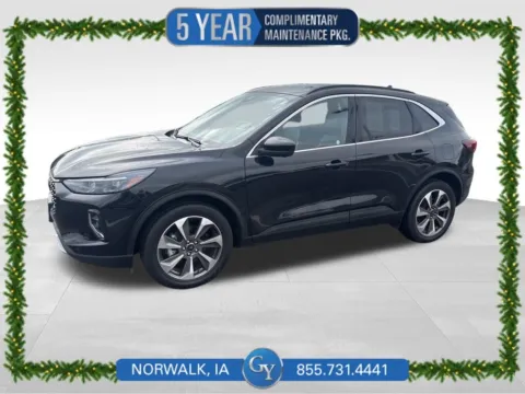 Black 2023 Ford Escape Platinum for sale in Norwalk, IA