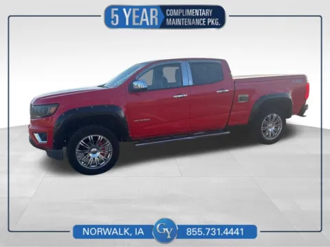 Red 2015 Chevrolet Colorado Z71 for sale in Norwalk, IA
