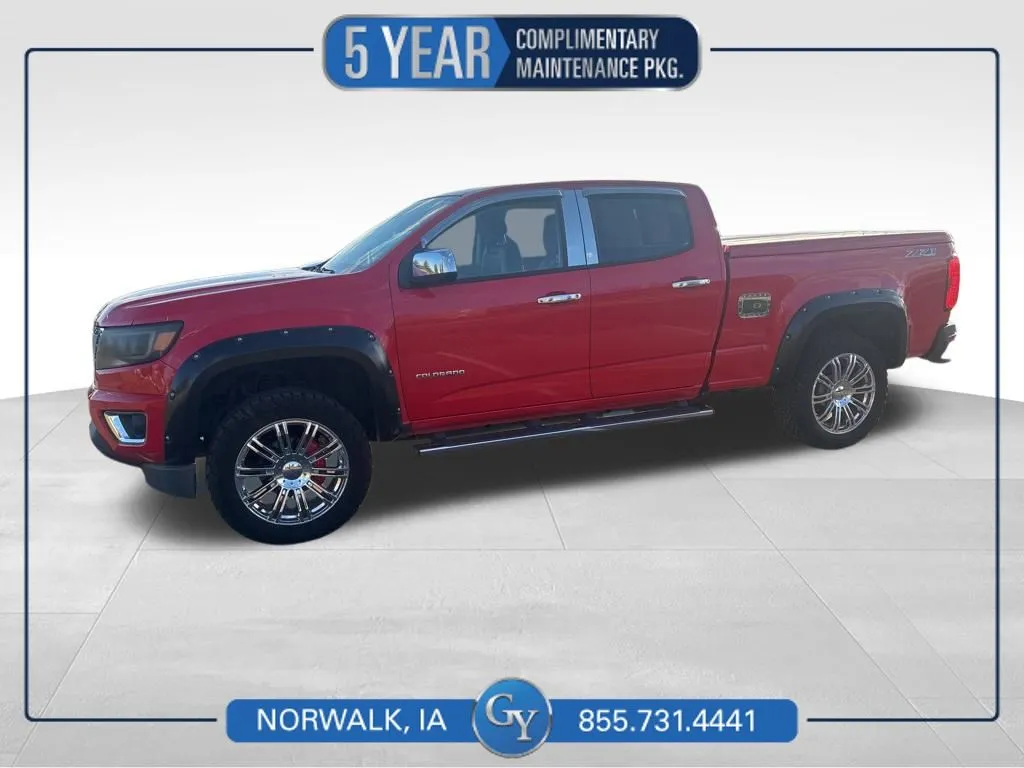 Red 2015 Chevrolet Colorado Z71 for sale in Norwalk, IA