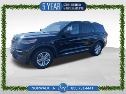Black 2022 Ford Explorer XLT for sale in Norwalk, IA