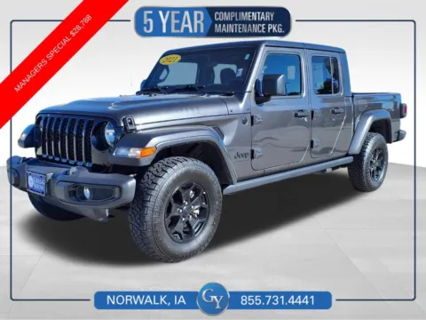 Gray 2021 Jeep Gladiator Sport for sale in Norwalk, IA