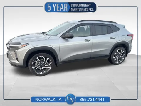 Gray 2025 Chevrolet Trax 2RS for sale in Norwalk, IA