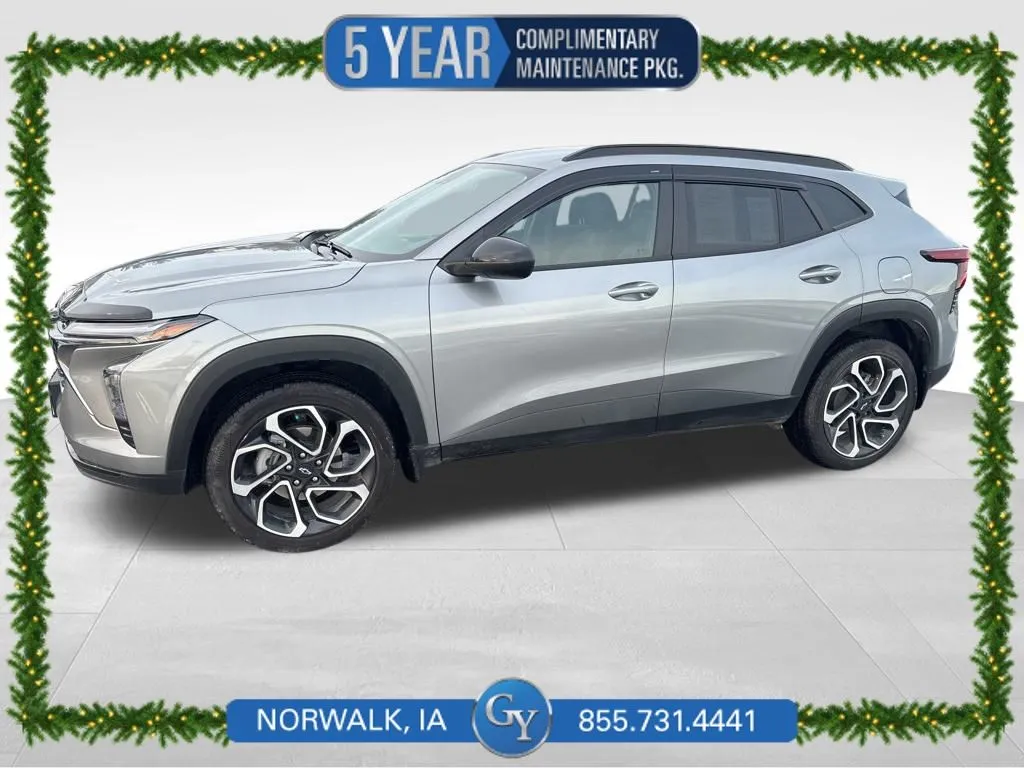 Gray 2025 Chevrolet Trax 2RS for sale in Norwalk, IA