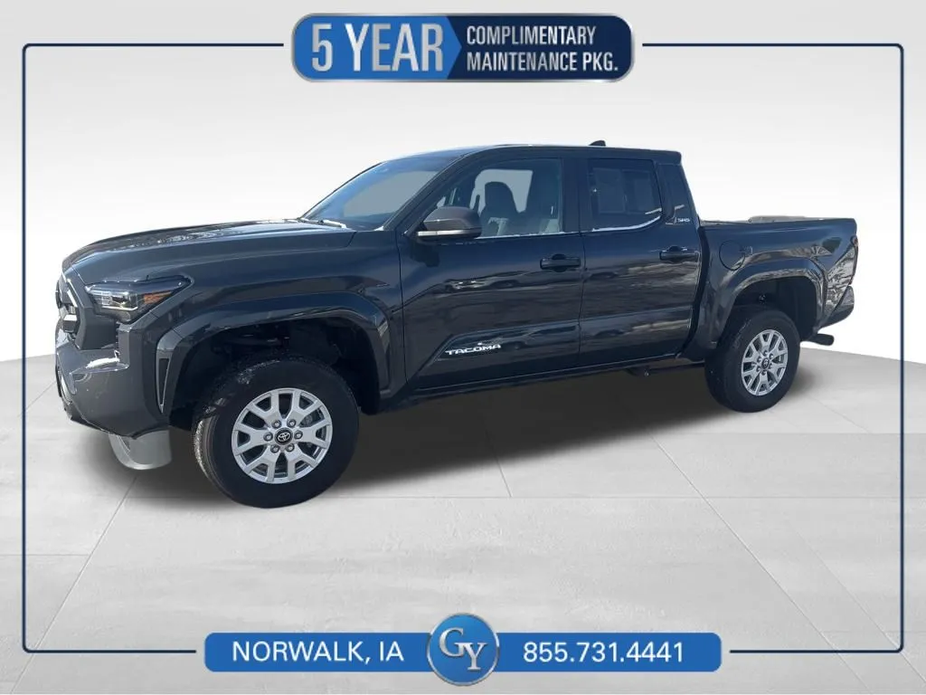 Gray 2024 Toyota Tacoma SR5 for sale in Norwalk, IA