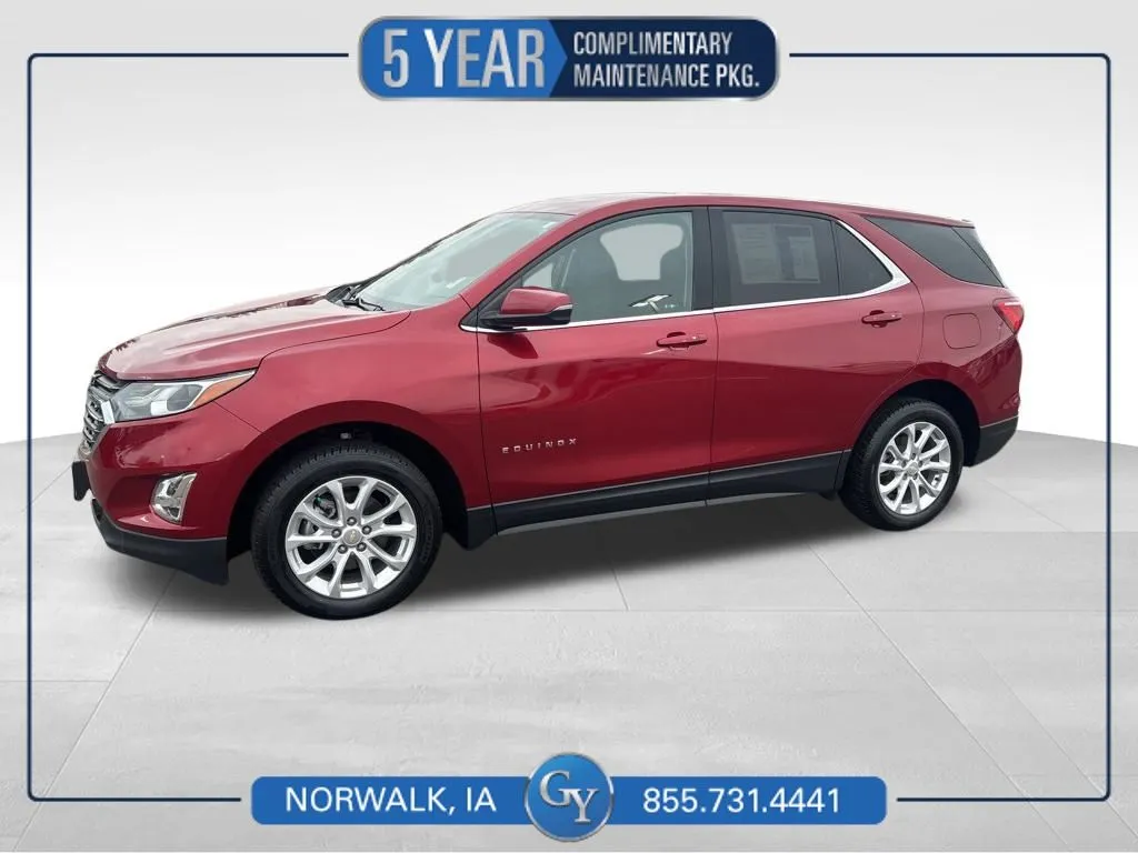 Red 2018 Chevrolet Equinox LT for sale in Norwalk, IA