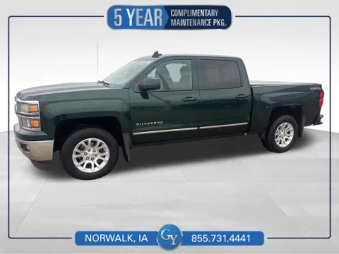 Green 2015 Chevrolet Silverado 1500 LT for sale in Norwalk, IA