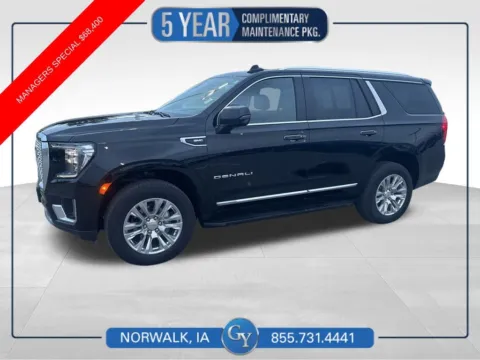 Black 2024 GMC Yukon Denali for sale in Norwalk, IA