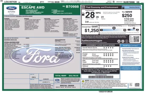 Photos of 2022 Ford Escape SE for sale in Norwalk, IA at Gregg Young Chevrolet of Norwalk