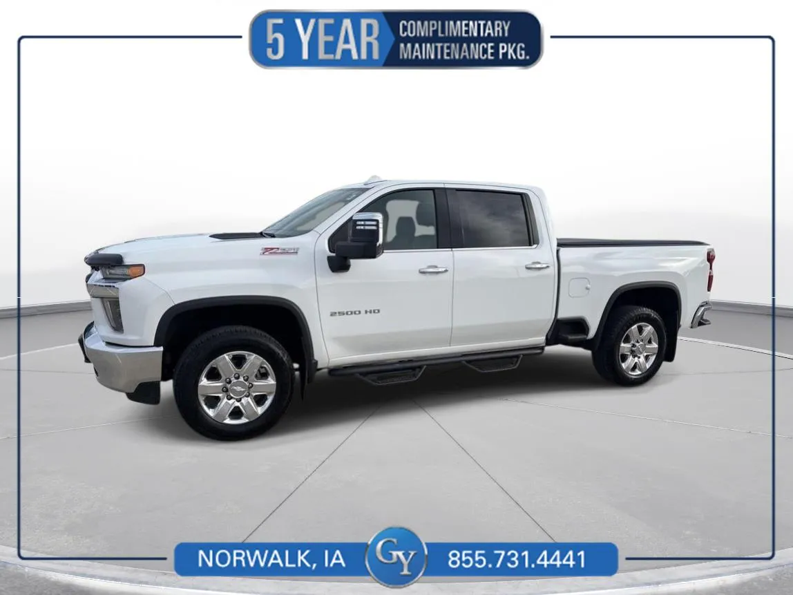 Blue 2020 CHEVROLET SILVERADO 2500 LTZ for sale in Norwalk, IA