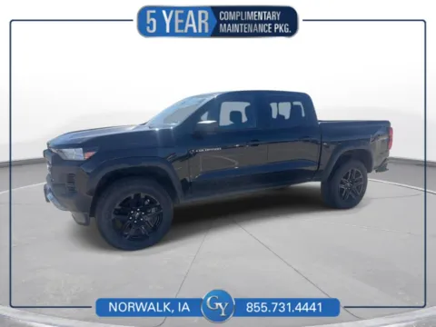 Black 2024 Chevrolet Colorado 4WD Trail Boss for sale in Norwalk, IA