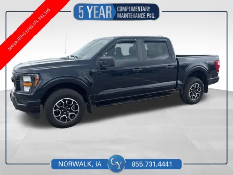 Blue 2023 Ford F-150 XL for sale in Norwalk, IA