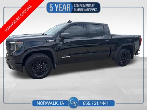 Black 2024 GMC Sierra 1500 Elevation for sale in Norwalk, IA