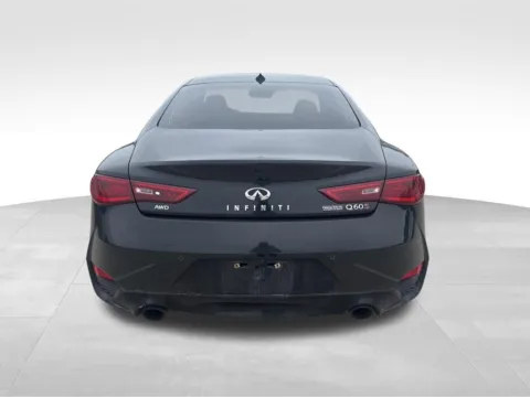 Another view of 2017 INFINITI Q60 Red Sport 400 for sale in Norwalk, IA at Gregg Young Chevrolet of Norwalk
