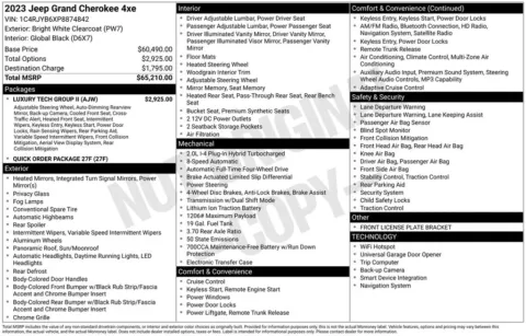 Photos of 2023 Jeep Grand Cherokee 4xe for sale in Norwalk, IA at Gregg Young Chevrolet of Norwalk