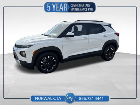 White 2023 Chevrolet TrailBlazer LT for sale in Norwalk, IA