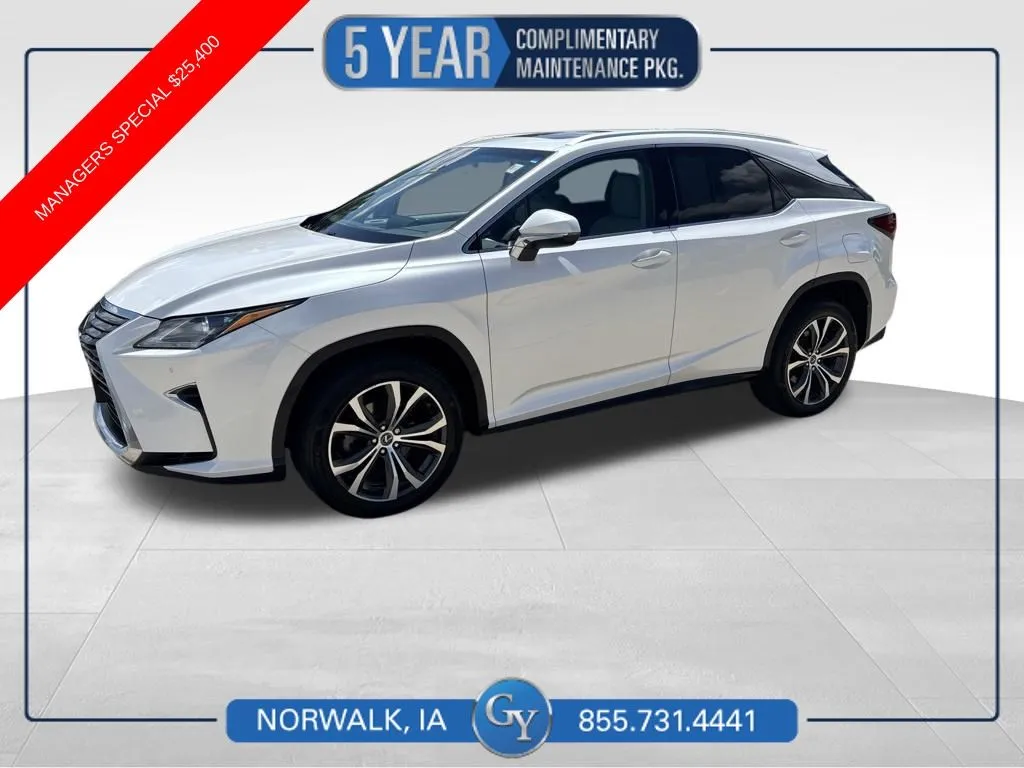 White 2018 Lexus RX 350 for sale in Norwalk, IA
