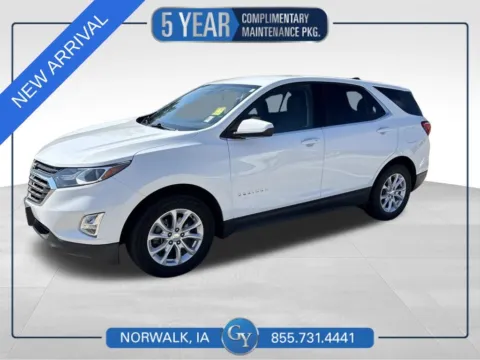 White 2020 Chevrolet Equinox LT for sale in Norwalk, IA