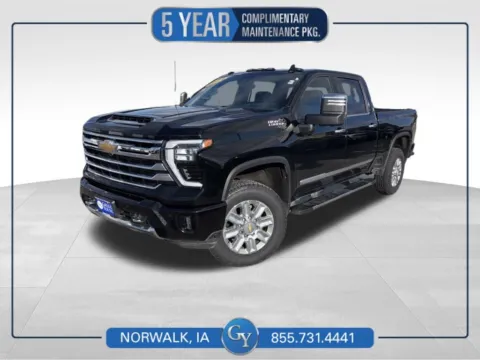 Black 2024 Chevrolet Silverado 2500HD High Country for sale in Norwalk, IA