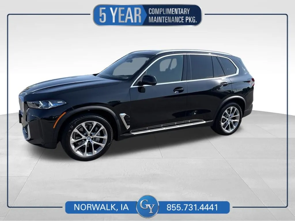 Black 2026 BMW X5 xDrive40i for sale in Norwalk, IA