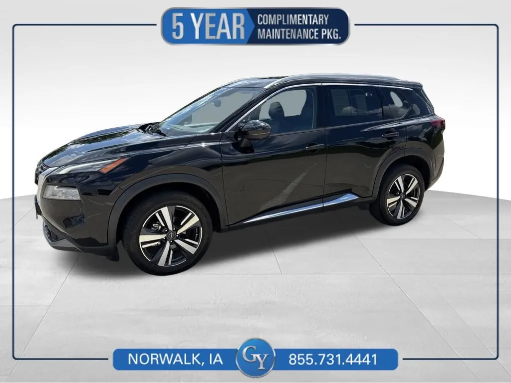 Black 2023 Nissan Rogue SL for sale in Norwalk, IA