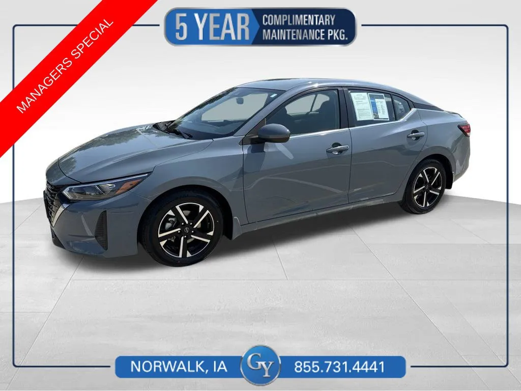Gray 2025 Nissan Sentra SV for sale in Norwalk, IA