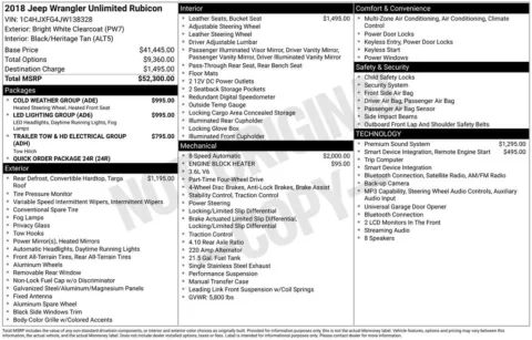 Photos of 2018 Jeep Wrangler Unlimited Rubicon for sale in Norwalk, IA at Gregg Young Chevrolet of Norwalk