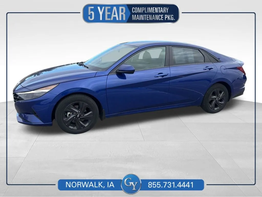 Blue 2023 Hyundai Elantra SEL for sale in Norwalk, IA