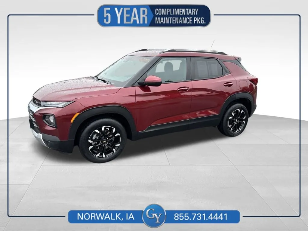 Red 2023 Chevrolet TrailBlazer LT for sale in Norwalk, IA