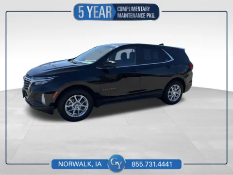 Black 2023 Chevrolet Equinox LT for sale in Norwalk, IA