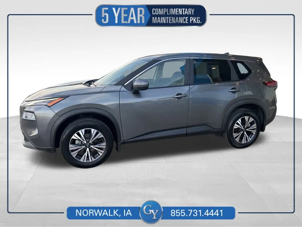 Gray 2022 Nissan Rogue SV for sale in Norwalk, IA