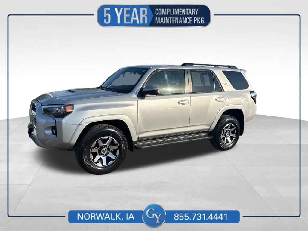 Silver 2024 Toyota 4Runner TRD Off-Road for sale in Norwalk, IA