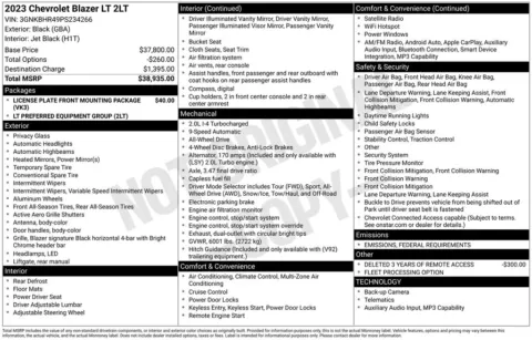 Photos of 2023 Chevrolet Blazer LT for sale in Norwalk, IA at Gregg Young Chevrolet of Norwalk