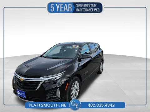 Black 2023 Chevrolet Equinox LT for sale in Plattsmouth, NE