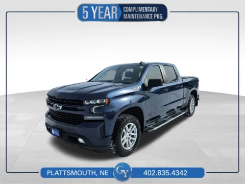 Blue 2022 Chevrolet Silverado 1500 LTD RST for sale in Plattsmouth, NE