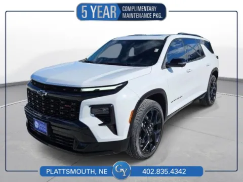 White 2024 CHEVROLET TRAVERSE R RS for sale in Plattsmouth, NE