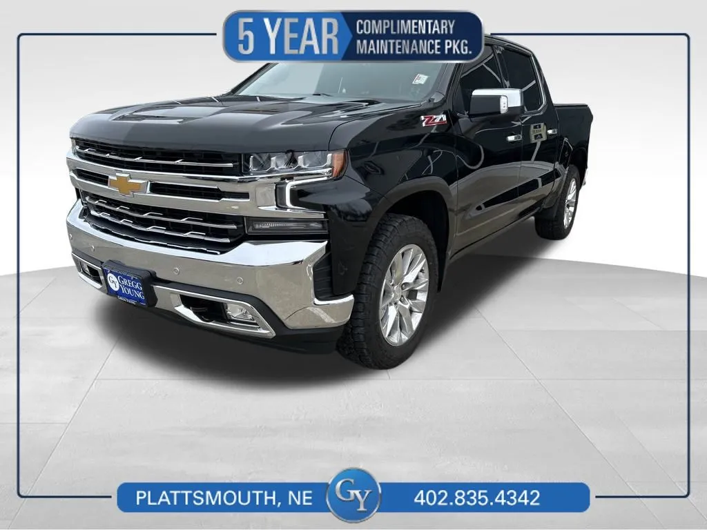 Black 2022 Chevrolet Silverado 1500 LTD LTZ for sale in Plattsmouth, NE