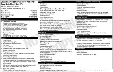 Photos of 2022 Chevrolet Silverado 1500 LTD LT for sale in Plattsmouth, NE at Gregg Young Plattsmouth