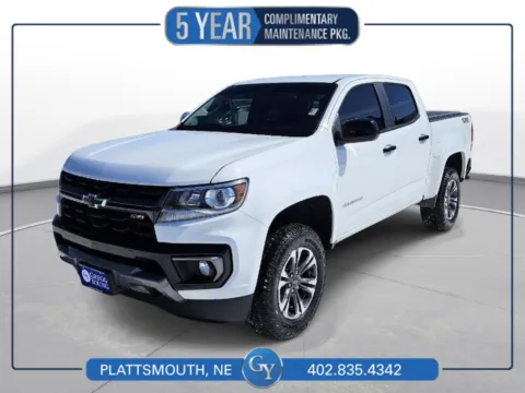 White 2021 Chevrolet Colorado 4WD Z71 for sale in Plattsmouth, NE