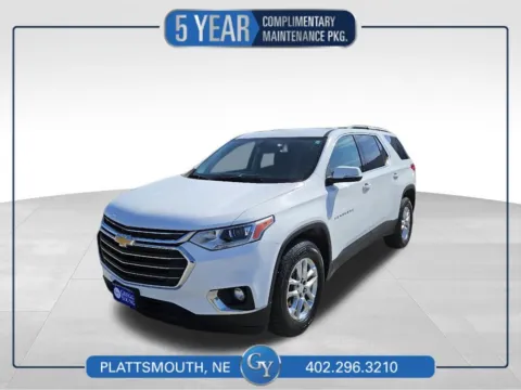 White 2021 Chevrolet Traverse LT for sale in Plattsmouth, NE
