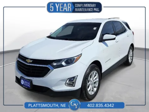 White 2018 Chevrolet Equinox LT for sale in Plattsmouth, NE