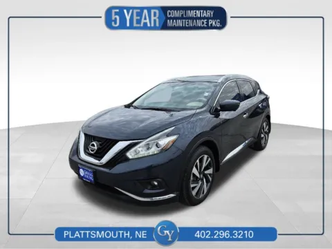 Blue 2018 Nissan Murano Platinum for sale in Plattsmouth, NE