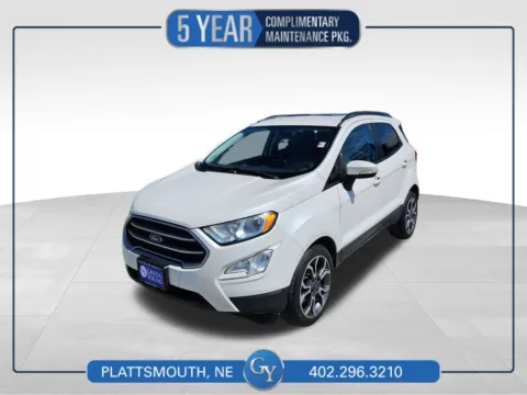 White 2018 Ford EcoSport SE for sale in Plattsmouth, NE