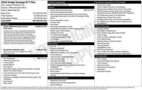 Photos of 2024 Dodge Durango R/T for sale in Plattsmouth, NE at Gregg Young Plattsmouth