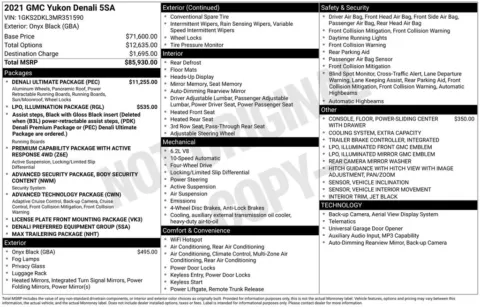 Photos of 2021 GMC Yukon Denali for sale in Plattsmouth, NE at Gregg Young Plattsmouth