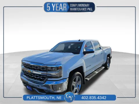 White 2017 Chevrolet Silverado 1500 LTZ for sale in Plattsmouth, NE