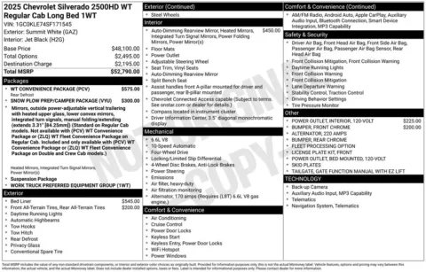 Photos of 2025 Chevrolet Silverado 2500HD Work Truck for sale in Plattsmouth, NE at Gregg Young Plattsmouth