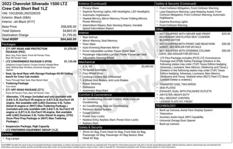 Photos of 2022 Chevrolet Silverado 1500 LTZ for sale in Plattsmouth, NE at Gregg Young Plattsmouth