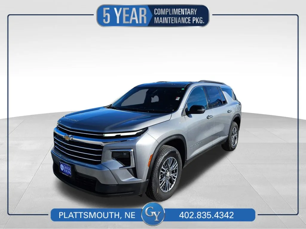 Gray 2025 Chevrolet Traverse LT for sale in Plattsmouth, NE