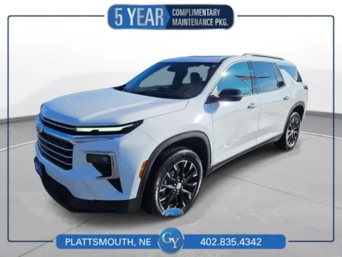 White 2025 Chevrolet Traverse AWD LT for sale in Plattsmouth, NE