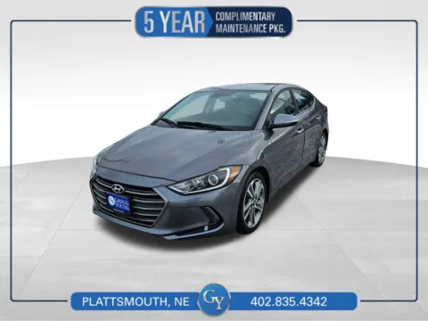 Gray 2017 Hyundai Elantra Limited for sale in Plattsmouth, NE